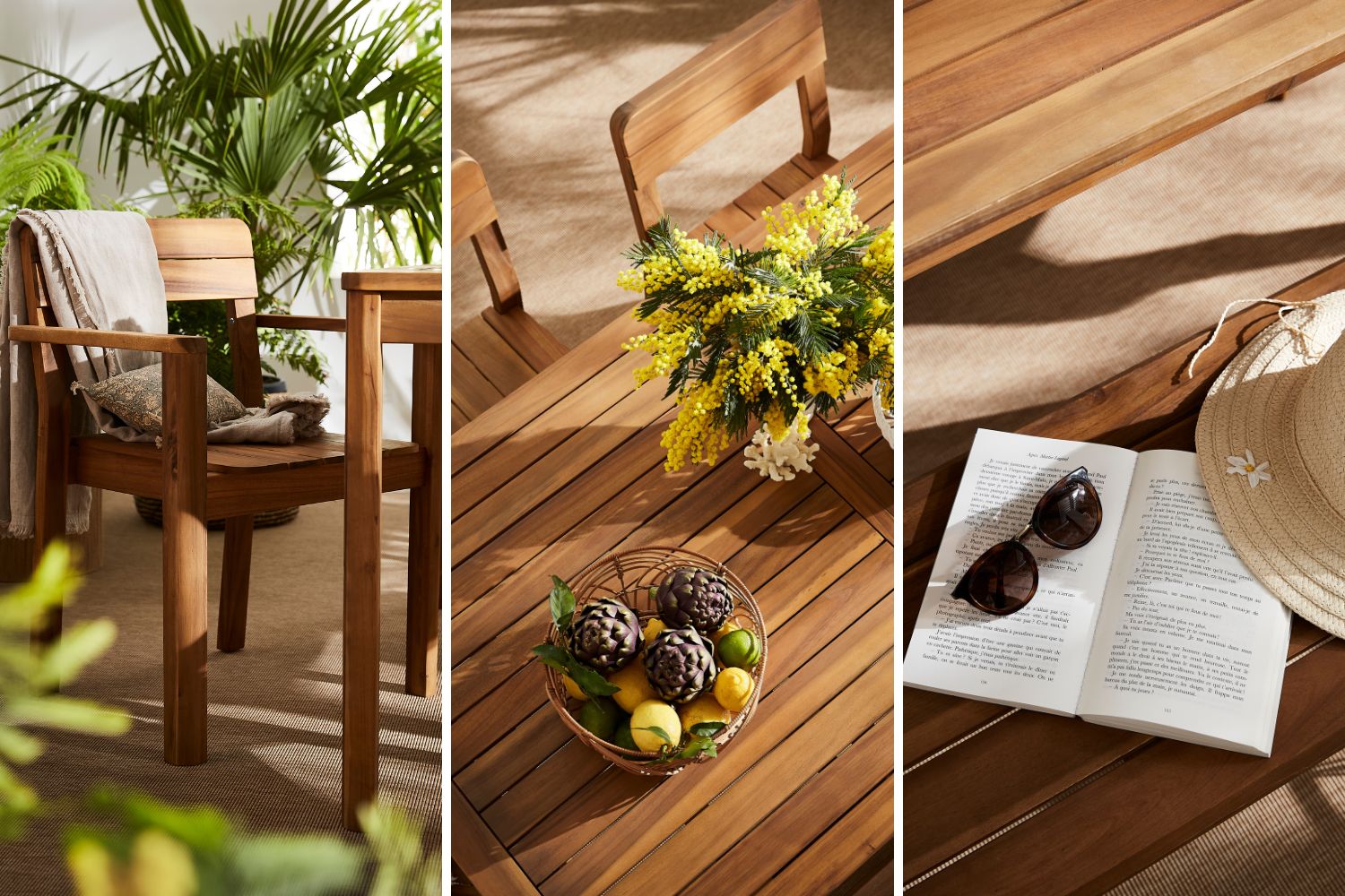 Comment aménager un petit balcon Tendance bois